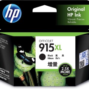 HP 915XL High Yield Black Original Ink Cartridge - 3YM22AA