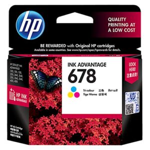 HP 678 Tri-color Ink Cartridge CZ108AA