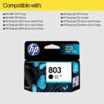 F6V23AA HP 803 Small Ink Cartridge (Black)