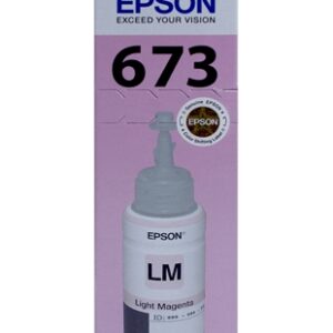 Epson 673 Light Magenta Original Ink Bottle T6736