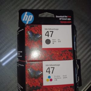 Hp 47 Combo Tri-colour & Black Original ink cartridge