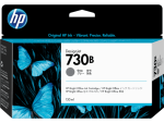 HP 730B Original Gray DesignJet Ink Cartridge 3ED50A
