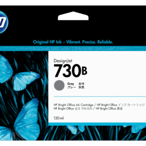 HP 730B Original Gray DesignJet Ink Cartridge 3ED50A