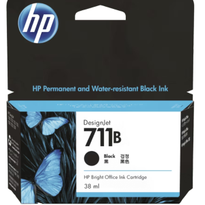 HP 711B Original black DesignJet Ink Cartridge 3WX00A