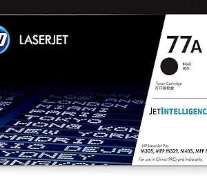 HP 77A Black Original LaserJet Toner Cartridge CF277A