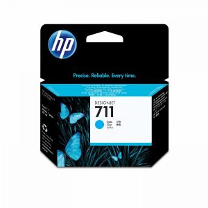 HP 711 Original Cyan DesignJet Ink Cartridge CZ130A