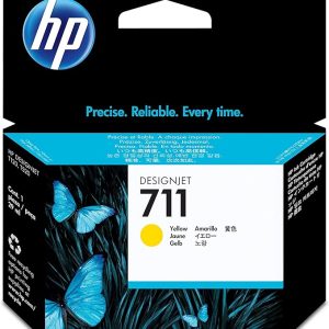 HP 711 Original Yellow DesignJet Ink Cartridge CZ132A