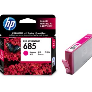 HP 685 Magenta Original Ink Advantage Cartridge CZ123AA