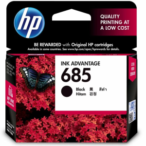 HP 685 Black Original Ink Advantage Cartridge CZ121AA