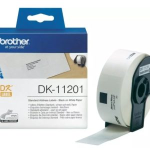Brother DK11201 Standard Address Label, 29mm X 90mm X 400pcs