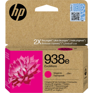 HP 938e EvoMore Magenta Original Ink Cartridge 4S6Y0PE