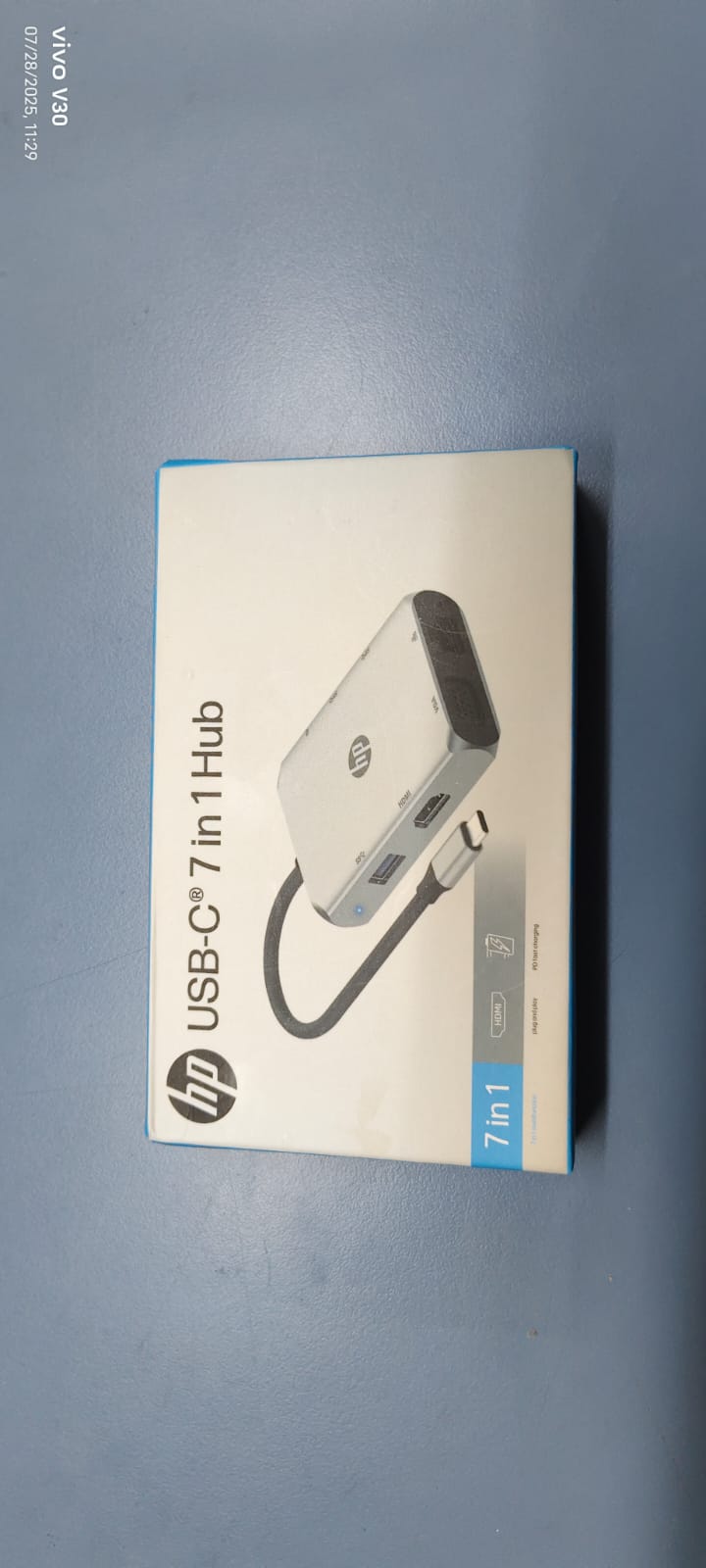 HP USB-C 7-in-1 Hub – Universal Multiport Adapter for Laptops