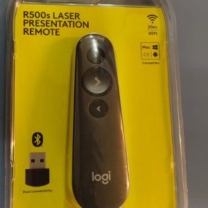 Logitech R500s Laser Presentation Remote – Intuitive, Wireless, 20m Range