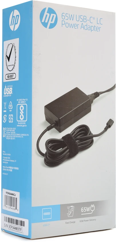 HP 65W USB-C LC Power Adapter 944V0AA