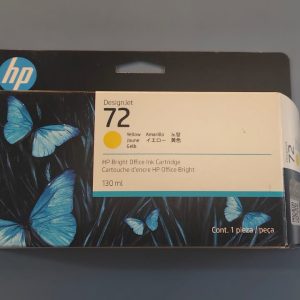 Hp 72 Yellow Ink Cartridge C9373A