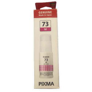 Canon 73 Magenta Ink Bottle – 60ml, High Yield, Genuine Ink for Pixma G570, G670, G550, G650, G620