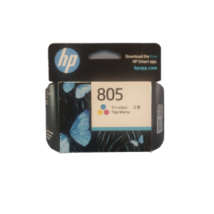HP 805 Tri-Color Ink Cartridge | 3YM72AA, 100 Pages Yield